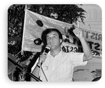 Pastor César Castellanos en su juventud